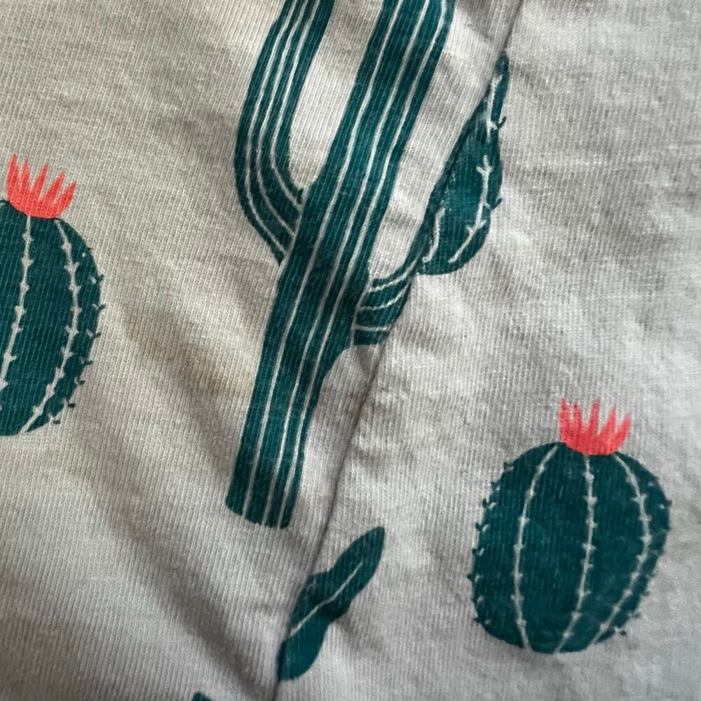 ❤️ 3/$25 Tea Collection Empire Baby Dress with Cactus Print | 12-18 - Picture 5 of 5